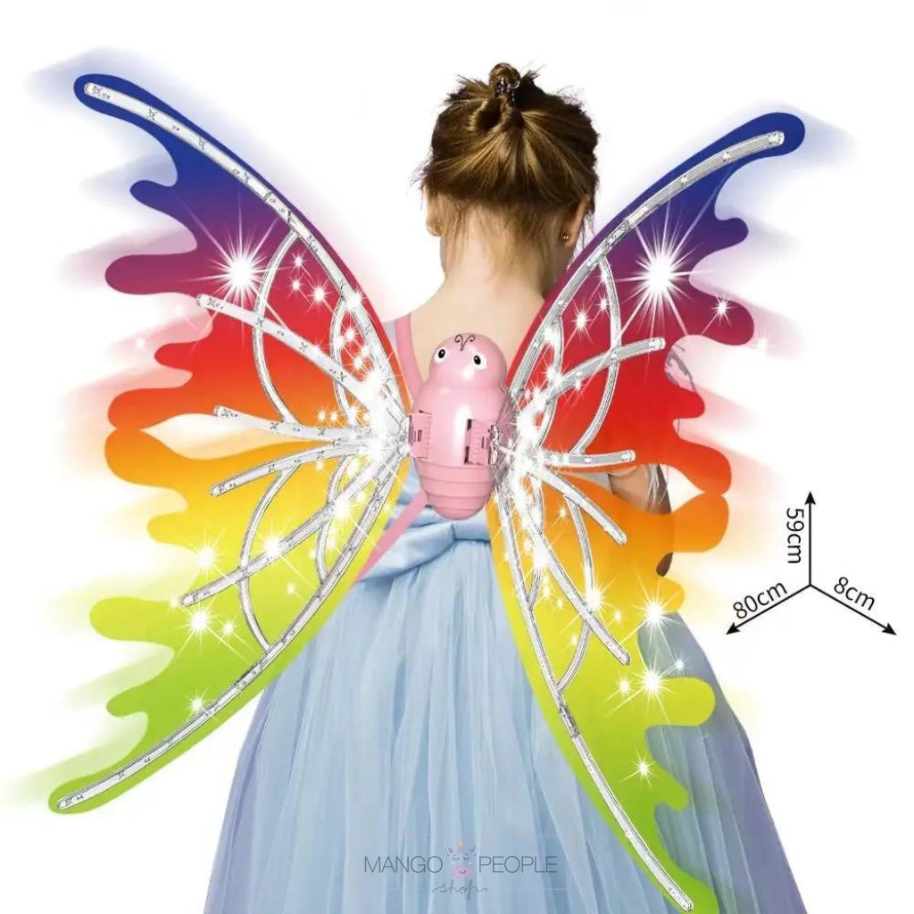 Electric Butterfly Wings Costume Magic Led Lights