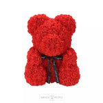 Load image into Gallery viewer, Eternity Red Roses Teddy Bear 40cm Forever Flowers Mango People Flowers