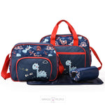 Load image into Gallery viewer, Fashion Cartoon Embroidery Four Piece Multi-Functional Bag Set Multi-Functional Shoulder Bag