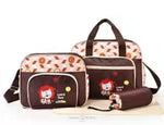 Load image into Gallery viewer, Fashion Cartoon Embroidery Four Piece Multi-Functional Bag Set Multi-Functional Shoulder Bag