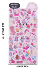 Load image into Gallery viewer, Fluffy Textured Cute Cartoon Animal Stickers Stationery