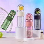 Load image into Gallery viewer, Fquan Sports Water Bottle With Sipper And Straw - 690Ml