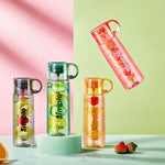 Load image into Gallery viewer, Fruit Infuser Detox Water Bottle With Rod - 620Ml
