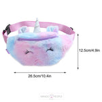 Load image into Gallery viewer, Furry Unicorn Bum Bag/Fanny Pack Bag Mango People Local