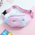 Load image into Gallery viewer, Furry Unicorn Bum Bag/Fanny Pack Bag Mango People Local