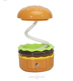 Load image into Gallery viewer, Hamburger Shaped Mini Table Lamp With A Built- In Pencil Sharpener And Storage For Kids