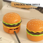 Load image into Gallery viewer, Hamburger Shaped Mini Table Lamp With A Built- In Pencil Sharpener And Storage For Kids