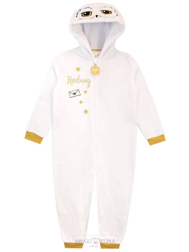 White Harry Potter Hedwig Onesie