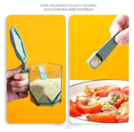 Load image into Gallery viewer, Spice Jar Set With Spoon And Tray For Dining Table - Pack Of 3 Containers Jar