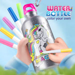 Load image into Gallery viewer, High Quality Diy Color Your Own Water Bottle Kit Art & Craft