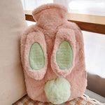 Load image into Gallery viewer, Hot Water Bag With Cute Bunny Design Soft Cover For Pain Relief - 1000Ml
