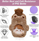 Load image into Gallery viewer, Hot Water Bag With Cute Cartoon Design Soft Cover For Pain Relief - 1000Ml