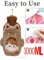 Load image into Gallery viewer, Hot Water Bag With Cute Cartoon Design Soft Cover For Pain Relief - 1000Ml