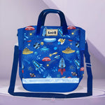 Load image into Gallery viewer, I Am Cosmos (Space) Tote Bag Blue