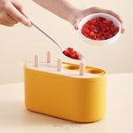 Load image into Gallery viewer, 6 Cavities Frozen Home-Made Ice Cream Popsicle Molds Reusable 50Ml