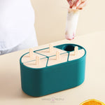 Load image into Gallery viewer, 6 Cavities Frozen Home-Made Ice Cream Popsicle Molds Reusable 50Ml