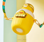 Load image into Gallery viewer, Insulated Stainless Steel Animal Design Water Bottle For Kids - 450Ml