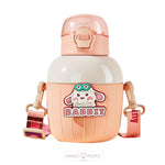 Load image into Gallery viewer, Insulated Stainless Steel Animal Design Water Bottle For Kids - 450Ml