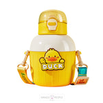 Load image into Gallery viewer, Insulated Stainless Steel Animal Design Water Bottle For Kids - 450Ml