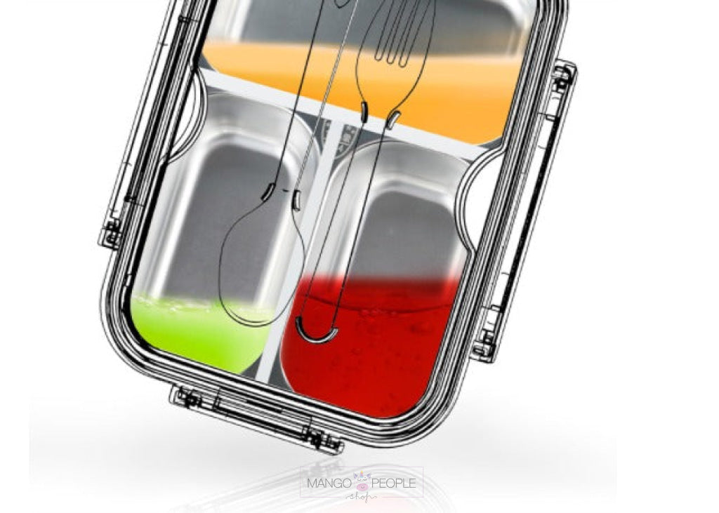 Insulated Stainless Steel Lunch Box Steel