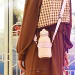 Load image into Gallery viewer, Kawaii Bunny Stainless Steel Water Bottle With Strap - 490Ml