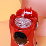 Load image into Gallery viewer, Kids Car Toy Bpa Free Water Drinking Bottle With Straw And Straps
