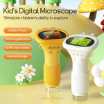 Load image into Gallery viewer, Kids Digital Microscope with LCD Screen & USB Connectivity TECH