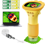 Load image into Gallery viewer, Kids Digital Microscope with LCD Screen & USB Connectivity TECH