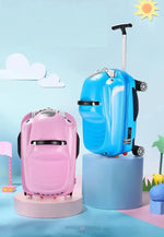Load image into Gallery viewer, Kids Ride-On Travel Suitcase with Wheels Kids Trolley Suitcase