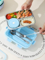 Load image into Gallery viewer, Koi - Koi Kawaii Stainless Steel Lunch Box - 750Ml
