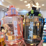 Load image into Gallery viewer, Large Capacity Water Jug With Straw - 1500Ml