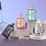 Load image into Gallery viewer, Large Capacity Water Jug With Straw - 1500Ml