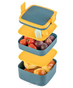 Load image into Gallery viewer, Leak Proof Plastic Lunch Box With Compartments Tiffin