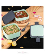 Load image into Gallery viewer, Leak Proof Plastic Lunch Box With Compartments Tiffin