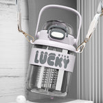 Load image into Gallery viewer, Lucky Water Bottle - 1100Ml Grey