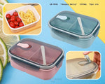 Load image into Gallery viewer, Lunch Box With Two Compartments And A Spoon - 1000 Ml Tiffin