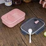 Load image into Gallery viewer, Lunch Box With Two Compartments And A Spoon - 1000 Ml Tiffin
