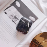 Load image into Gallery viewer, Luxe Marble Airpods Case AirPods Case Mango People International Black