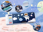 Load image into Gallery viewer, Magnetic Space Theme Multifunctional Pencil Box For Kids