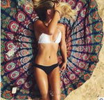 Load image into Gallery viewer, Mandala Beach Mat Towels Mango People International