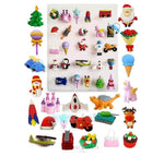 Load image into Gallery viewer, Merry Christmas Themed Multicolor Eraser Set Stationery
