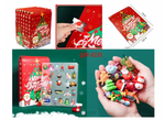 Load image into Gallery viewer, Merry Christmas Theme Multicolor Eraser Set
