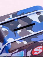 Load image into Gallery viewer, Military Car Design Kids Money Bank With Lock And Key