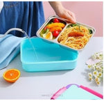 Load image into Gallery viewer, Molly Polly Stainless Steel Lunch Box - 900Ml