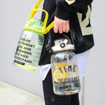 Load image into Gallery viewer, Leak-Proof Large Capacity Water Bottle With Double Drinking Mouth Straw - 1500Ml