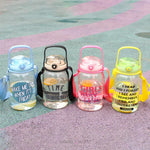 Load image into Gallery viewer, Leak-Proof Large Capacity Water Bottle With Double Drinking Mouth Straw - 1500Ml