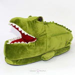 Load image into Gallery viewer, Cute Green Crocodile Animal Style Indoor Shoes