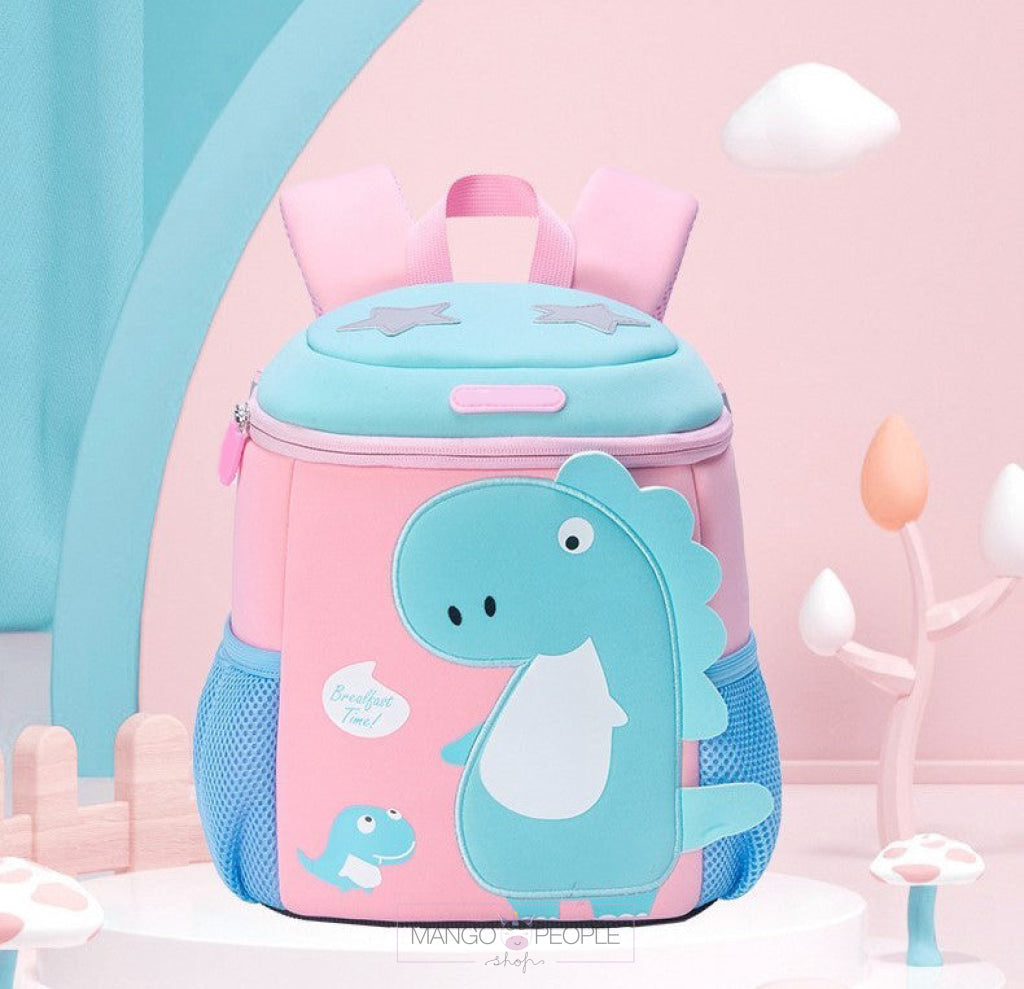 My Jolly Dino Backpack For Toddlers Pink