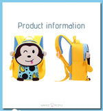 Load image into Gallery viewer, My Lovely Monkey - Backpack For Toddlers Animal Design Kids
