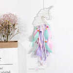 Load image into Gallery viewer, Mystical Glowing Unicorn Dream Catcher Wall Hanging Mango People Local